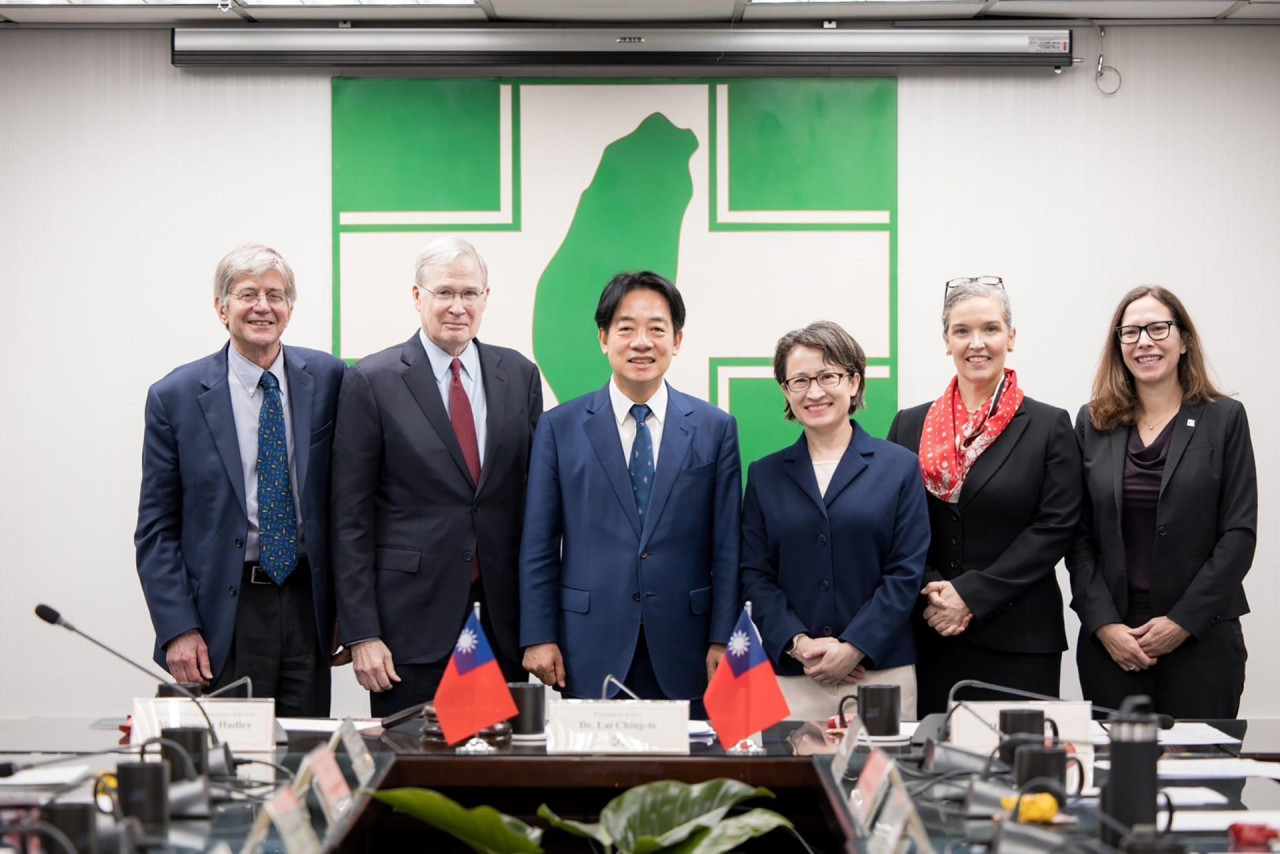 Ex altos funcionarios estadounidenses se reunirán con el presidente electo de Taiwán, William Lai. Foto: EFE