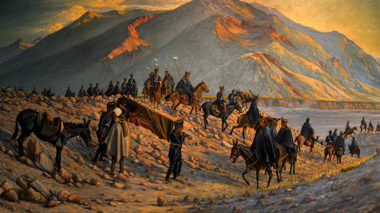 Cruce de los Andes en 1817