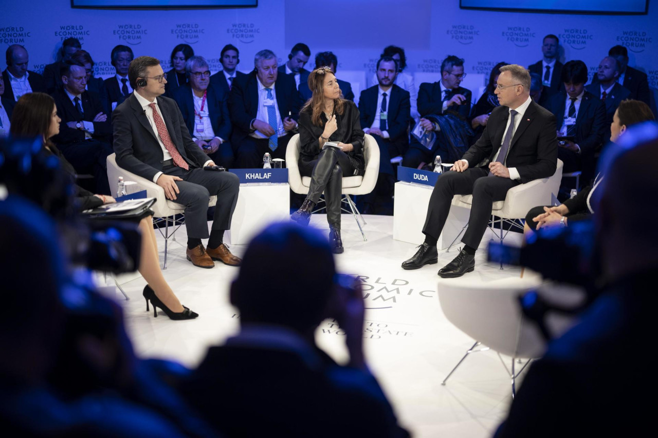 Foro de Davos. Foto: EFE