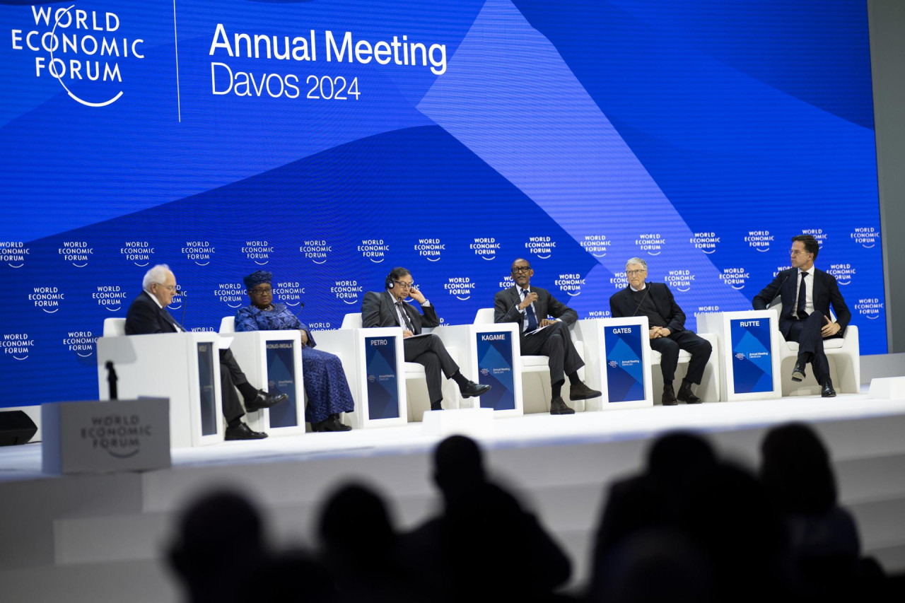 Foro de Davos. Foto: EFE