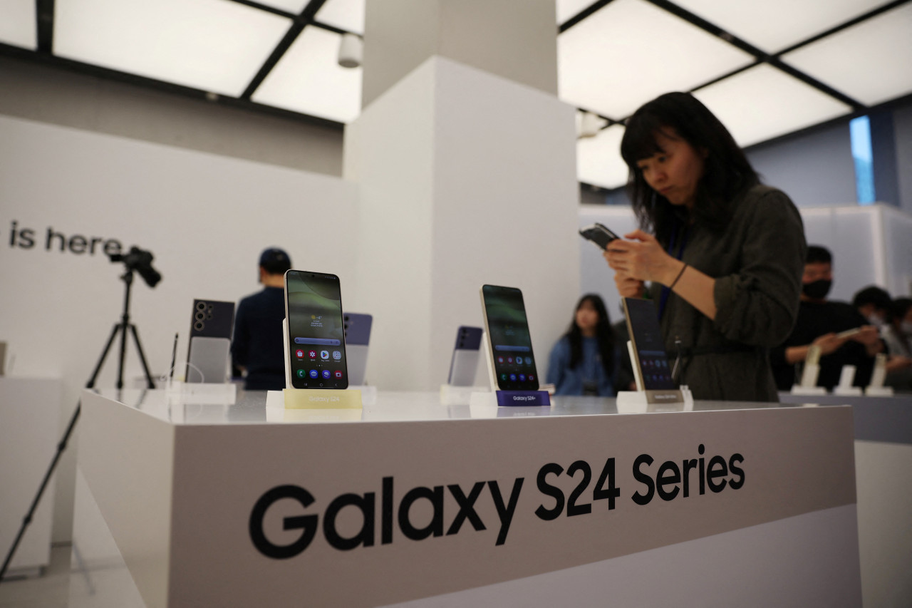 Samsung Galaxy S24. Foto: Reuters