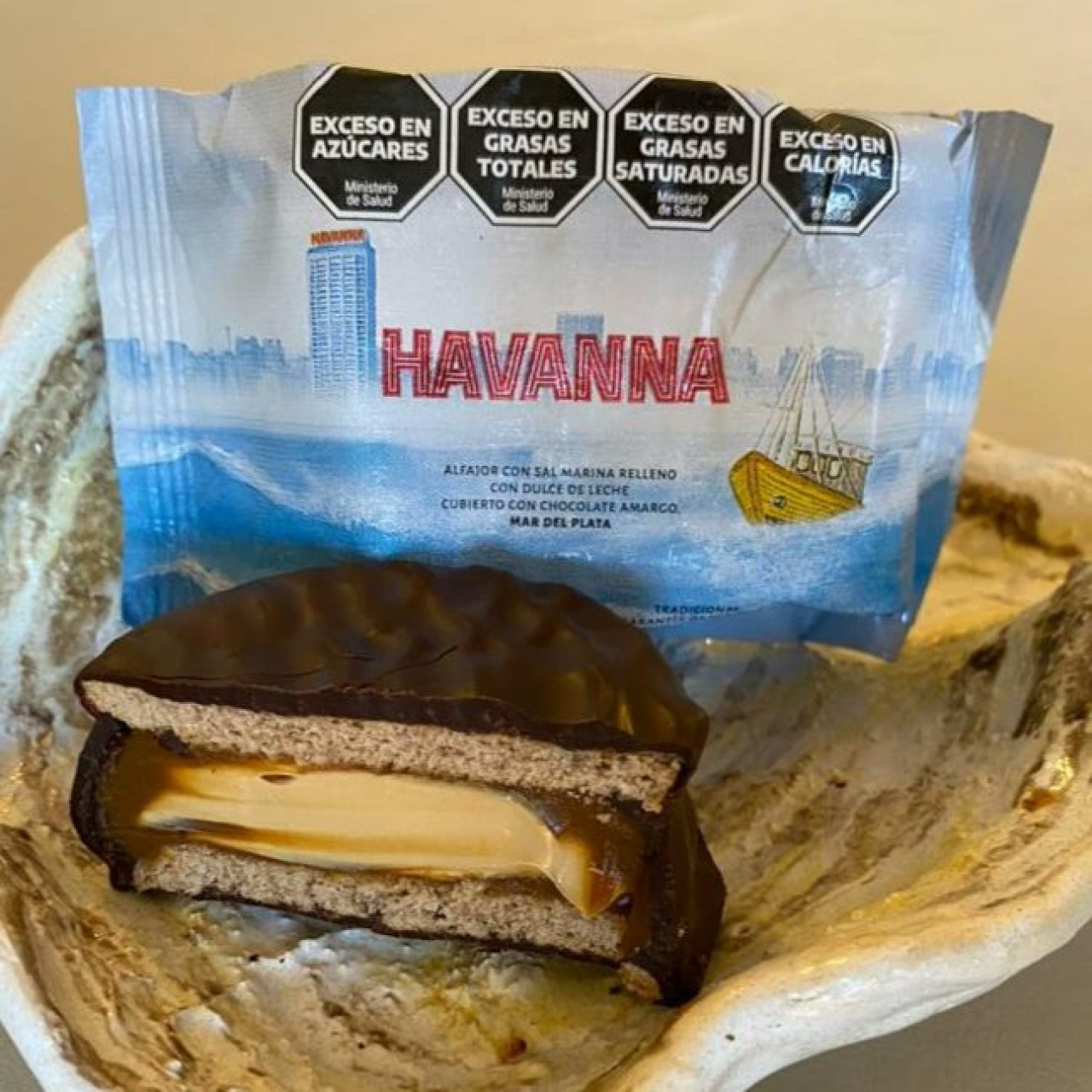 Nuevo alfajor Havanna. Foto: X @alfajoresmdp.