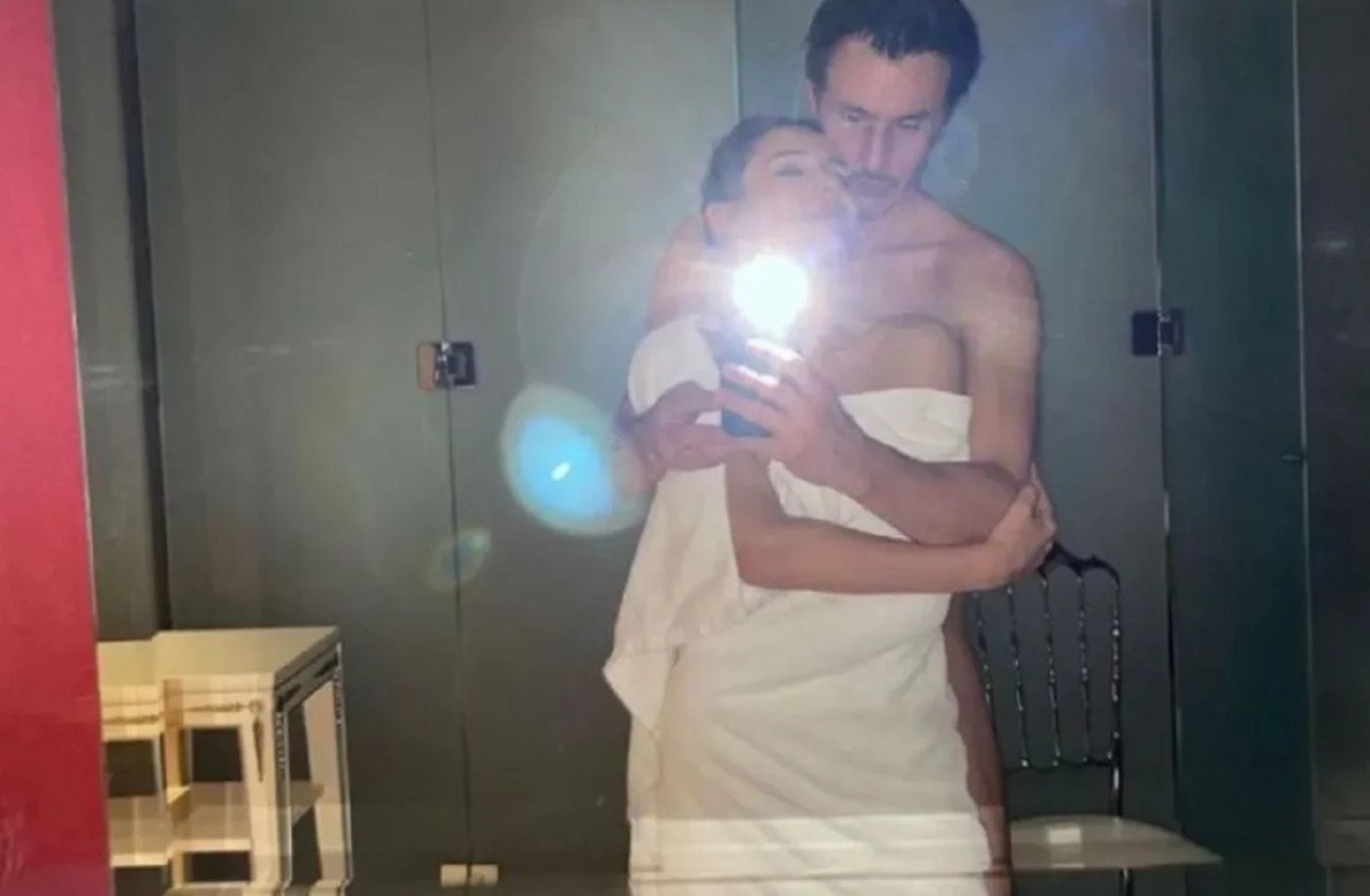 Pampita y su marido García Moritán. Foto: NA