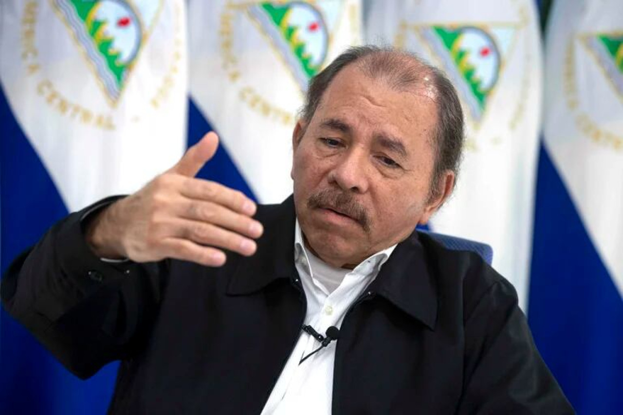 Daniel Ortega, Nicaragua. Foto: EFE