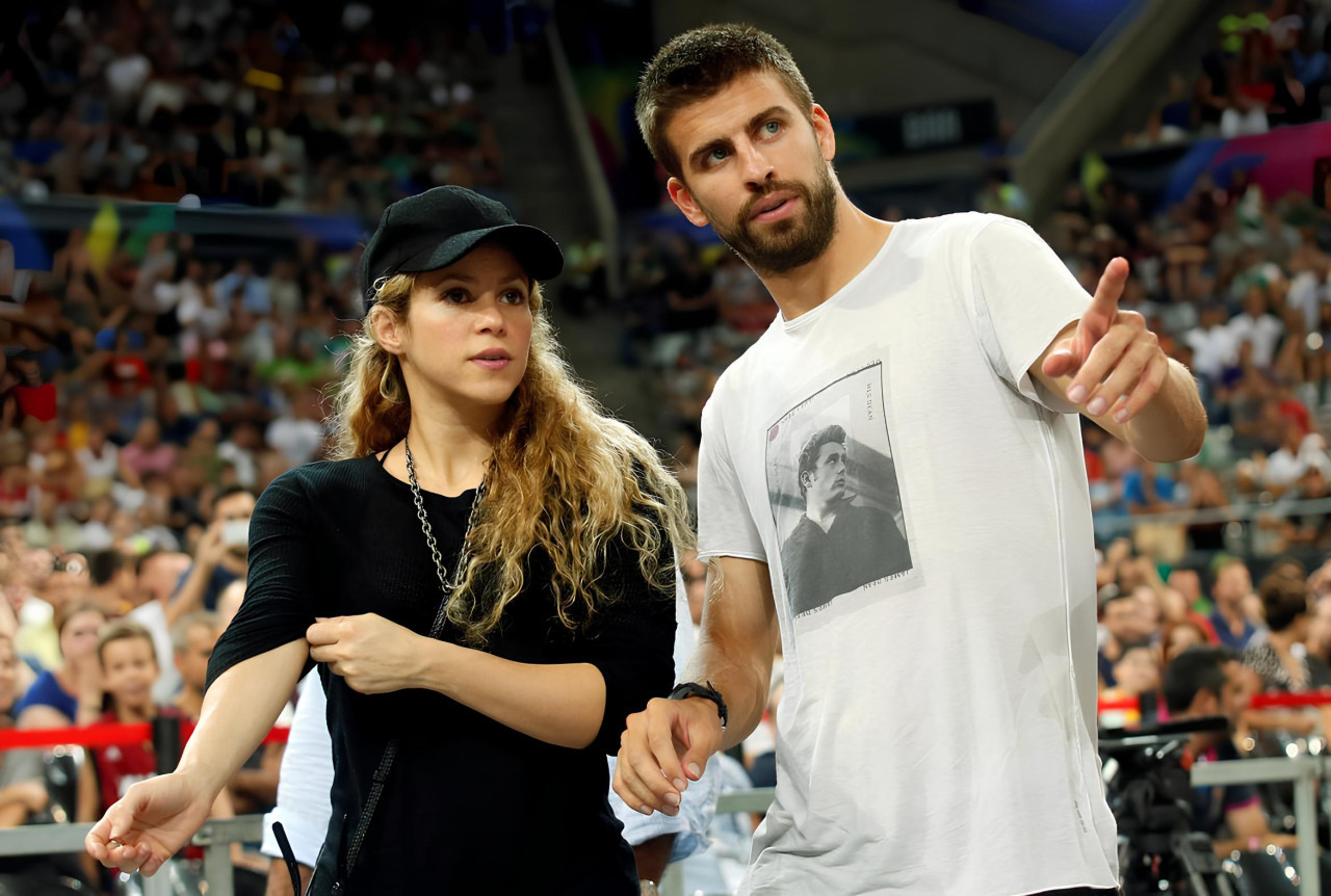 Shakira y Gerard Piqué. Foto: Reuters.