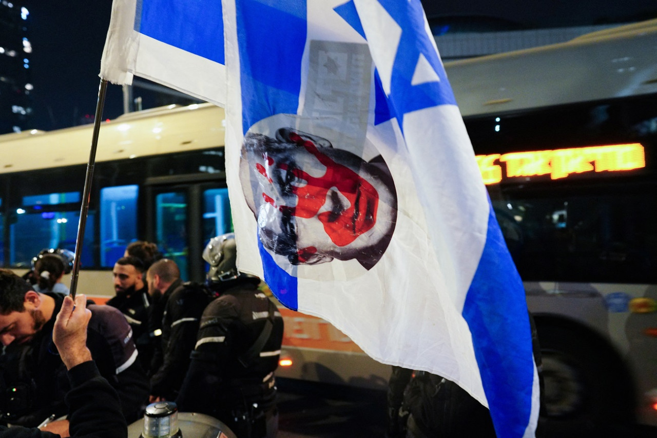 Protestas contra Netanyahu en Tel Aviv. Foto: Reuters