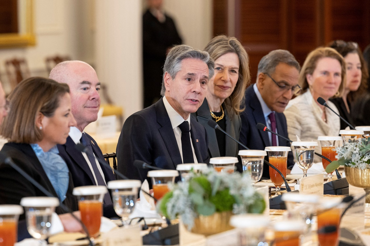 Antony Blinken en México. Foto: Reuters