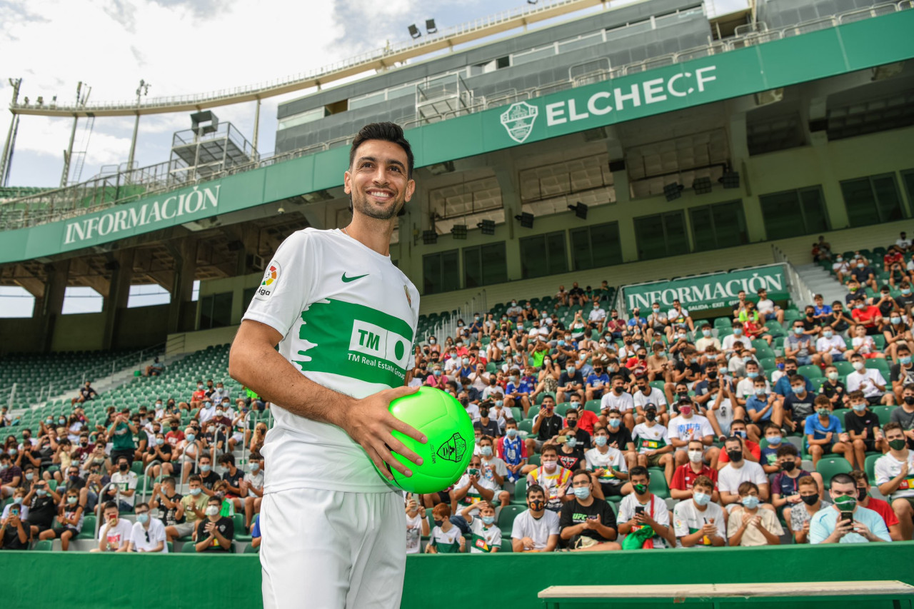 La última experiencia de Javier Pastore en Europa fue en Elche. Foto: NA.