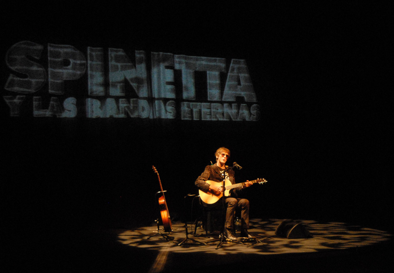 Luis Alberto Spinetta. Foto: NA.