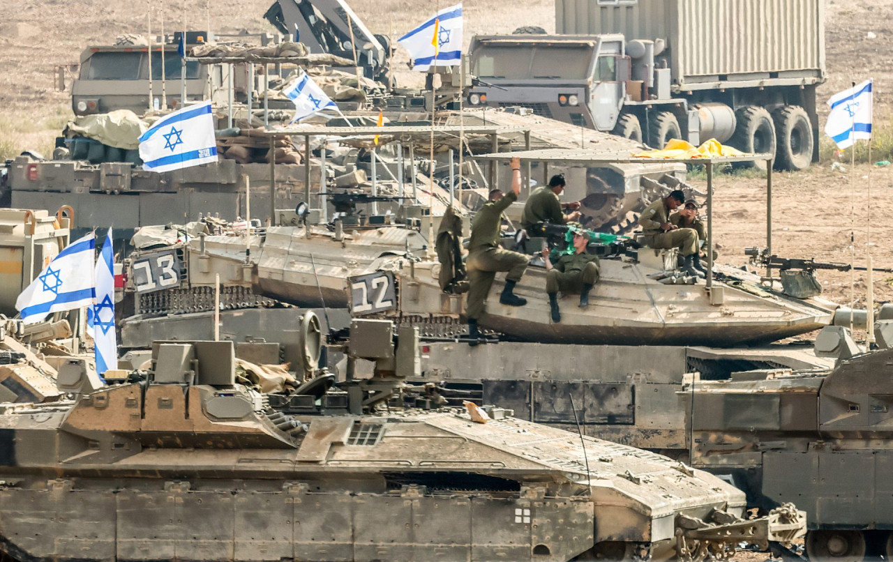 Ejército israelí, guerra en Gaza. Foto: EFE