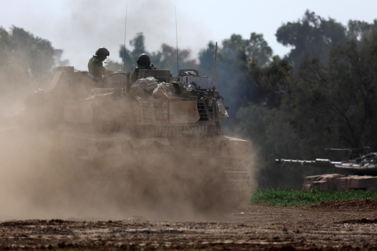 Guerra en Gaza. Foto: EFE.