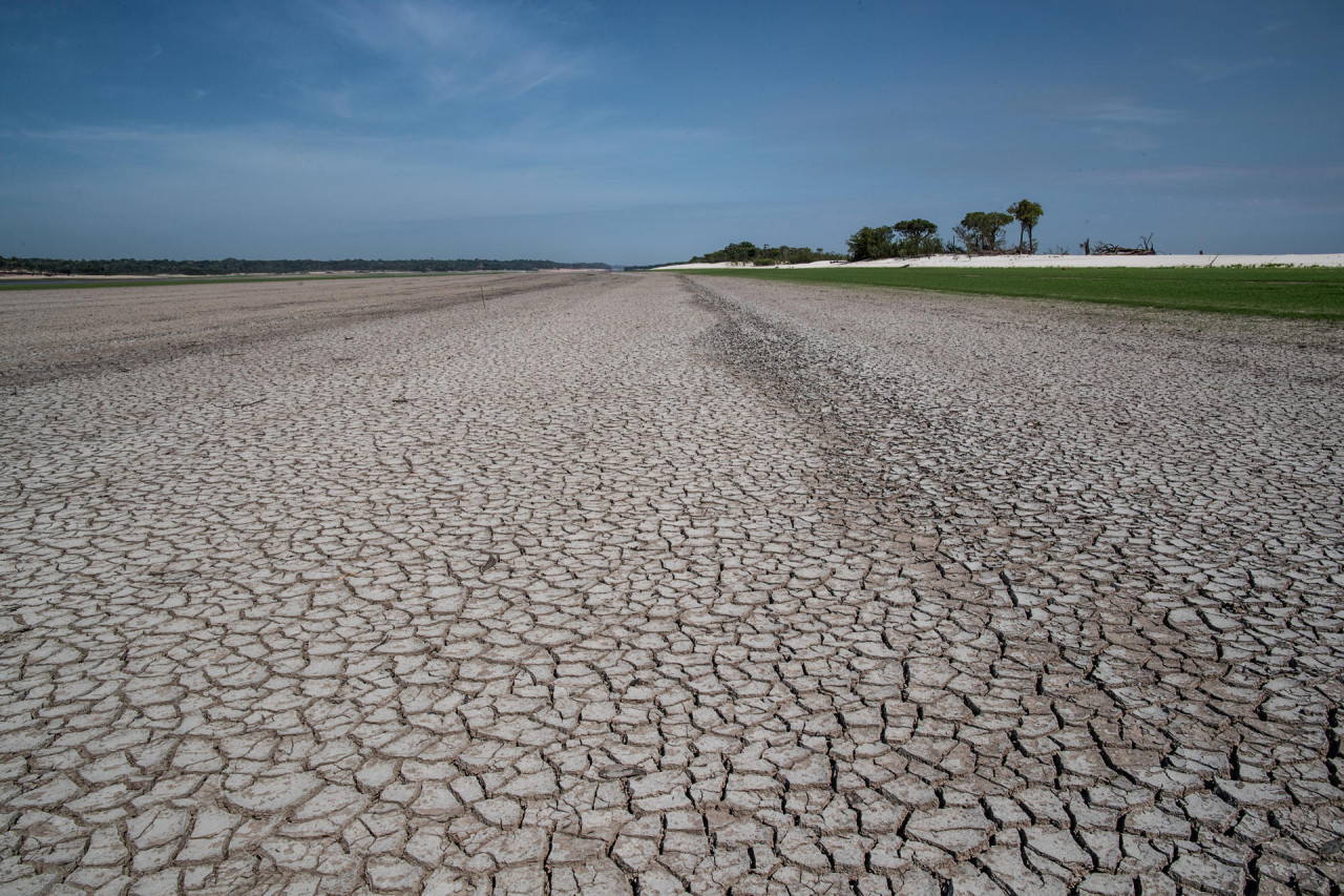 La crisi climatica è stata la principale causa della siccità in Amazzonia nel 2023. EFE