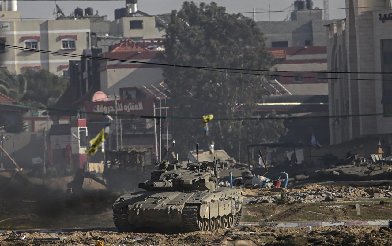 Ofensiva de Israel en Gaza. Foto: EFE.