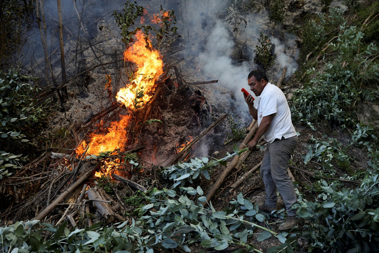 Incendios forestales Colombia. Foto: Reuters