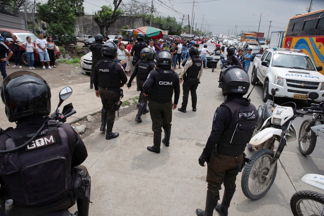 Operativo en Guayaquil, Ecuador. Foto: Reuters.