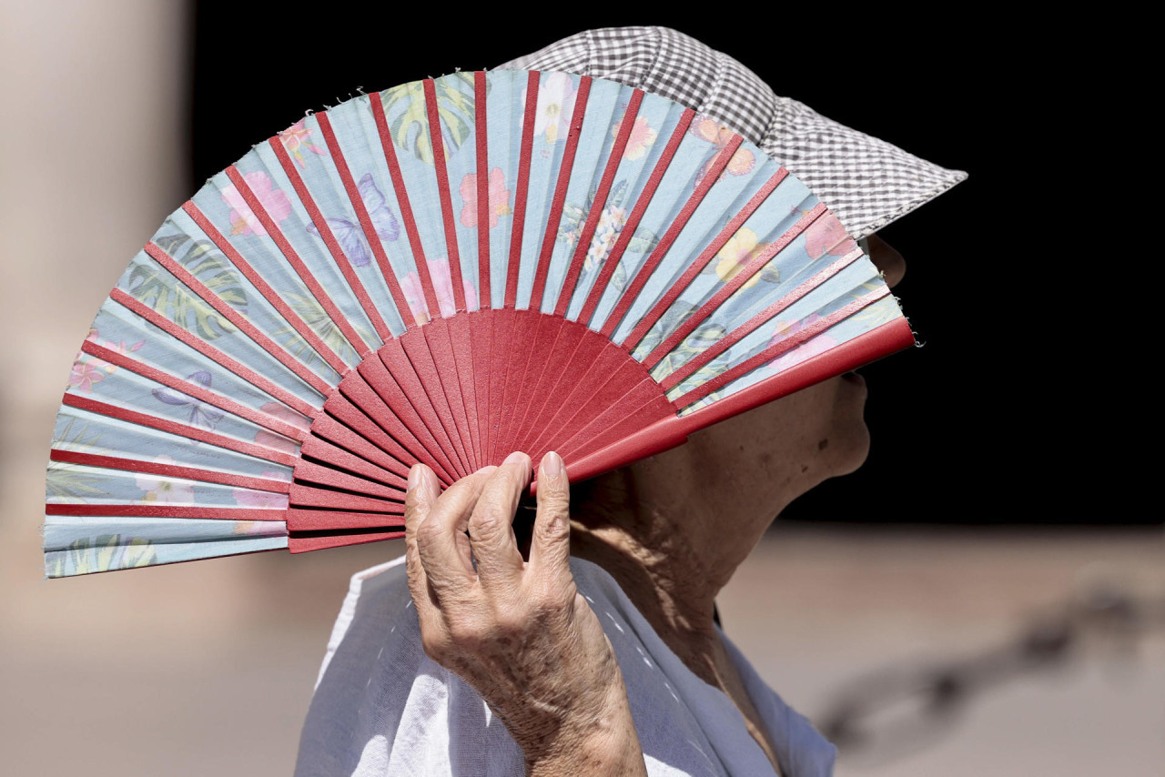 Calor extremo en Europa. Foto: EFE.