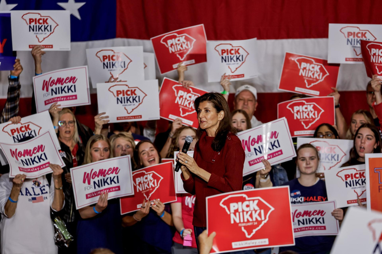 Nikki Haley, candidata republicana en EEUU. Foto: EFE