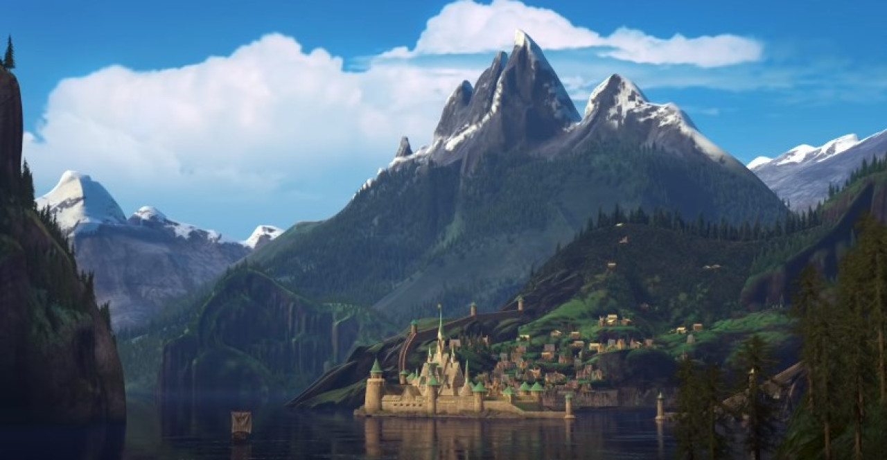 Reino de  “Arendelle. Foto: Captura de pantalla