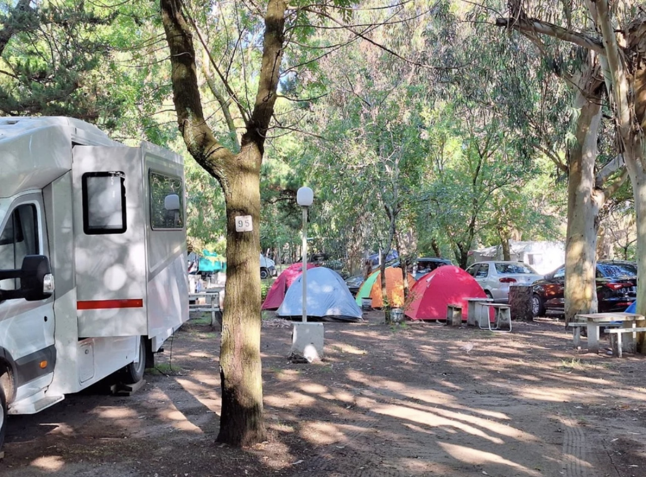Camping Saint Tropez, Pinamar. Foto NA.
