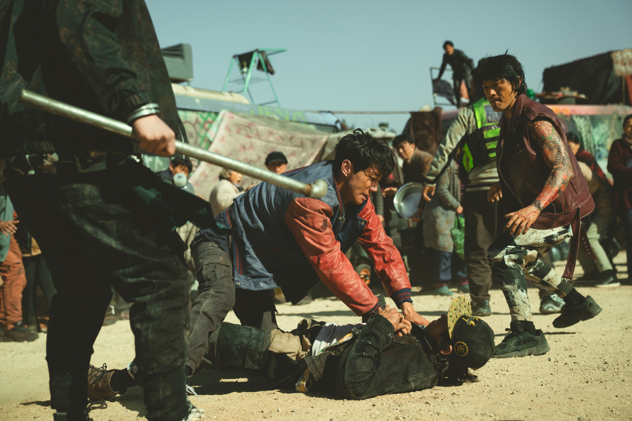 "Cazadores en tierra inhóspita". Foto: prensa Netflix.