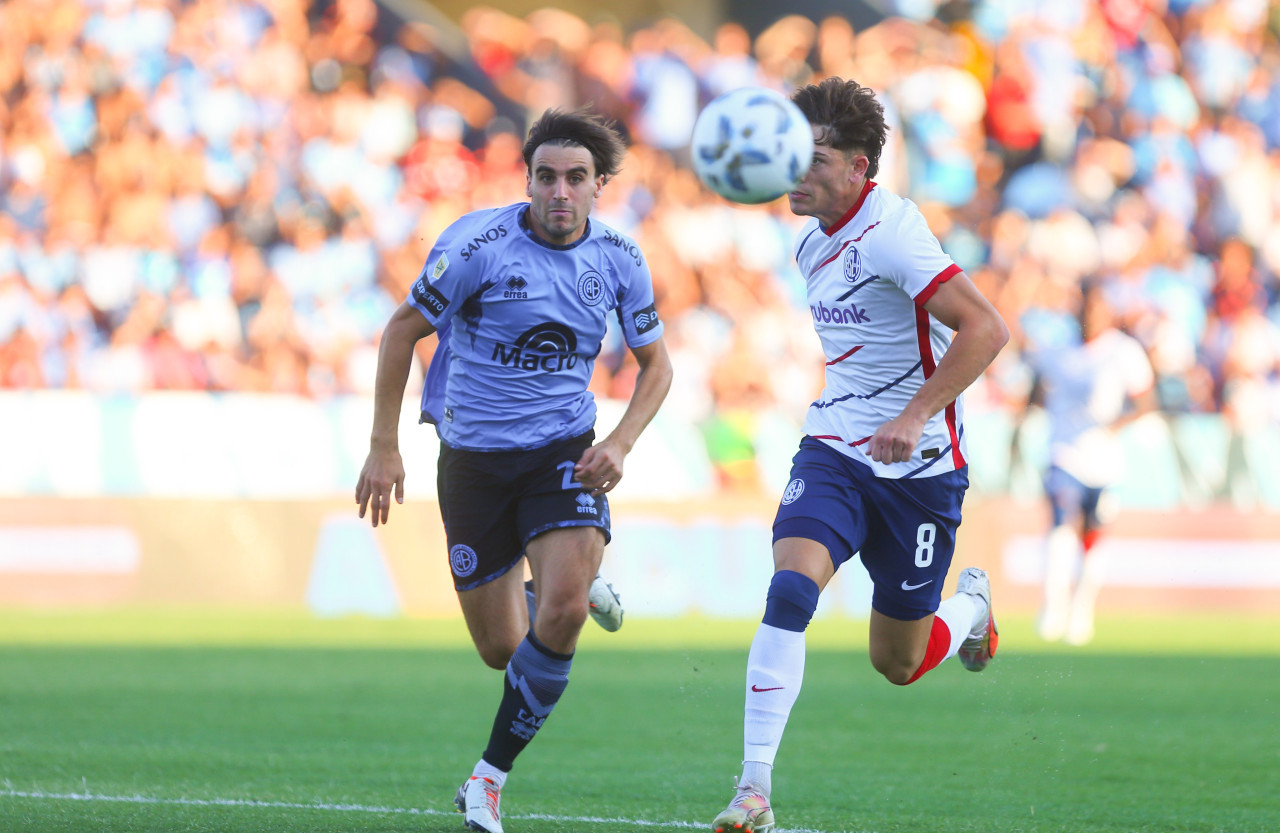 Copa de la Liga, Belgrano vs. San Lorenzo. Foto: NA.