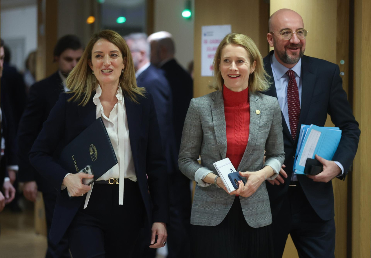 Autoridades de la Unión Europea. Foto: EFE.