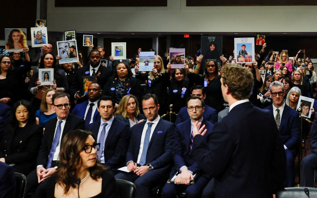 El pedido de disculpas de Zuckerberg. Foto: Reuters