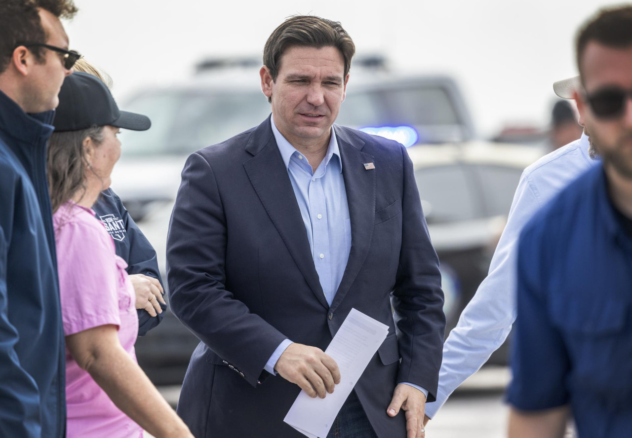 Ron DeSantis, gobernador de Florida. Foto: EFE.