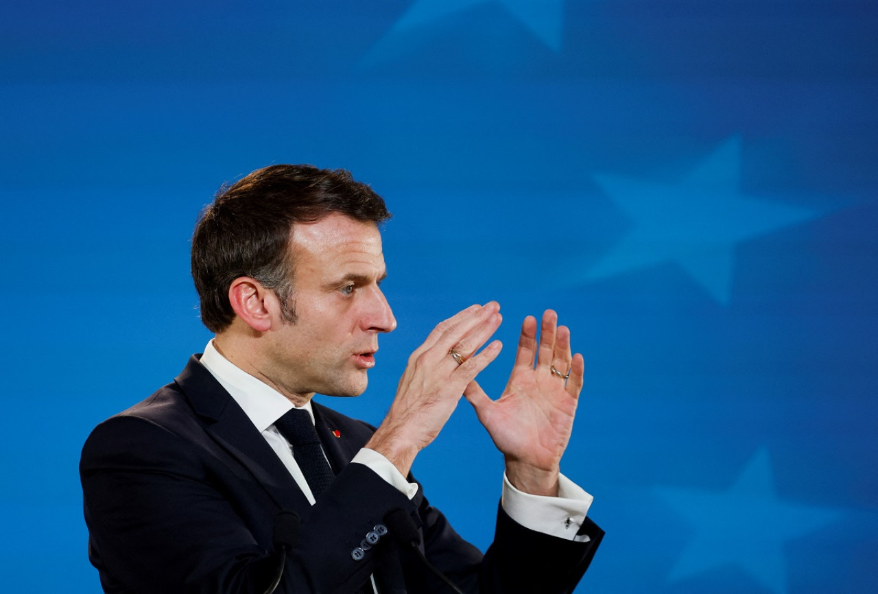 Emmanuel Macron, presidente de Francia. Foto: Reuters.