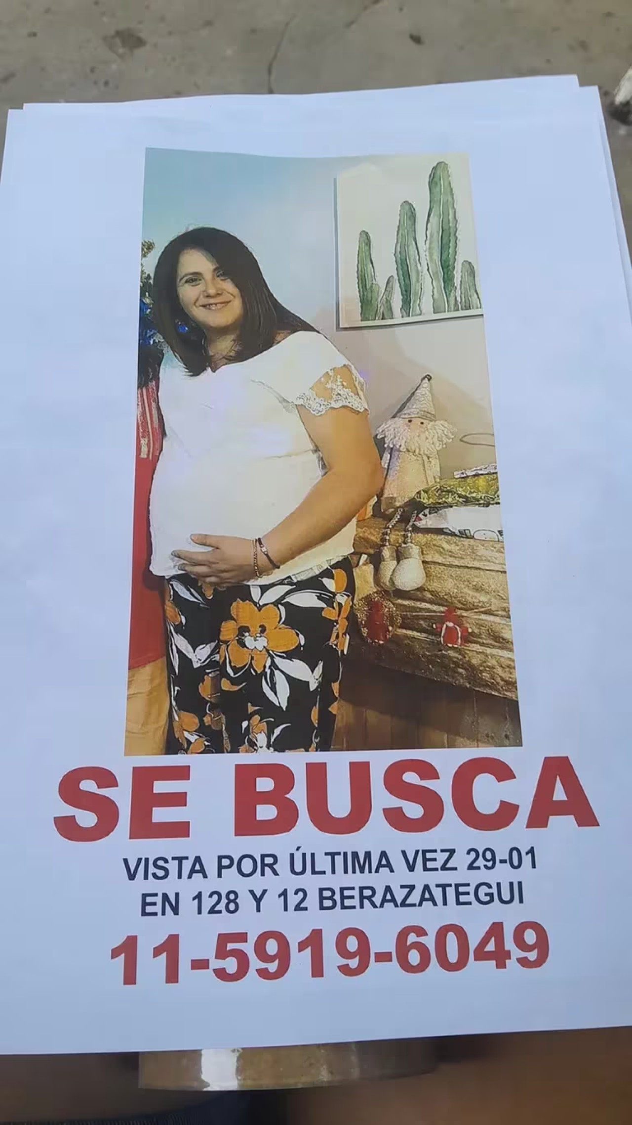 Yésica Natalia Cuevas, mujer desaparecida en Berazategui