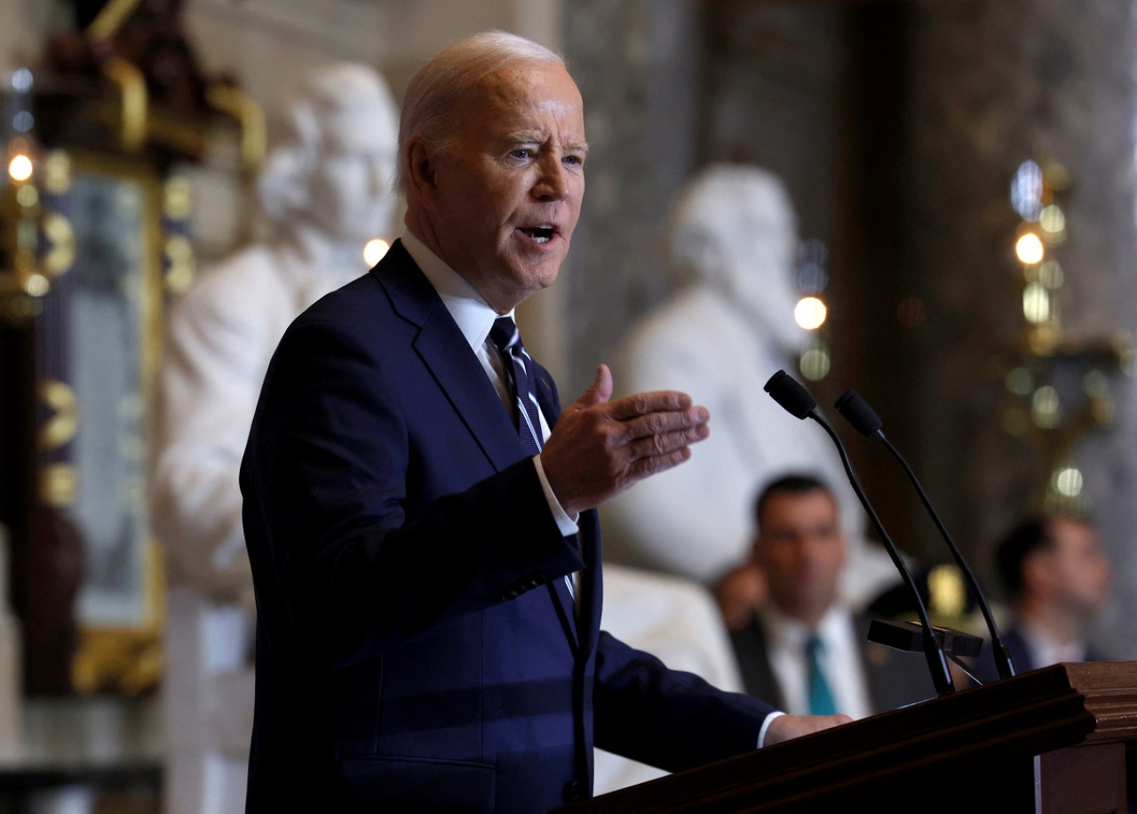 Joe Biden, presidente de Estados Unidos. Foto: Reuters.