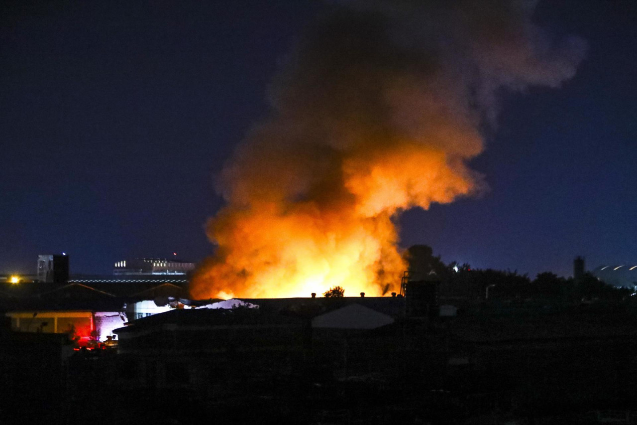 Explosión en Kenia. Foto: EFE.