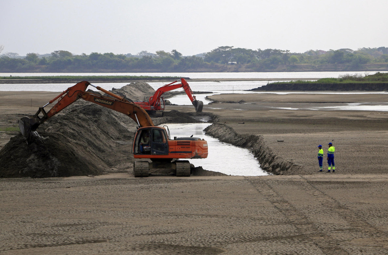 Río Magdalena en Colombia. Foto: EFE