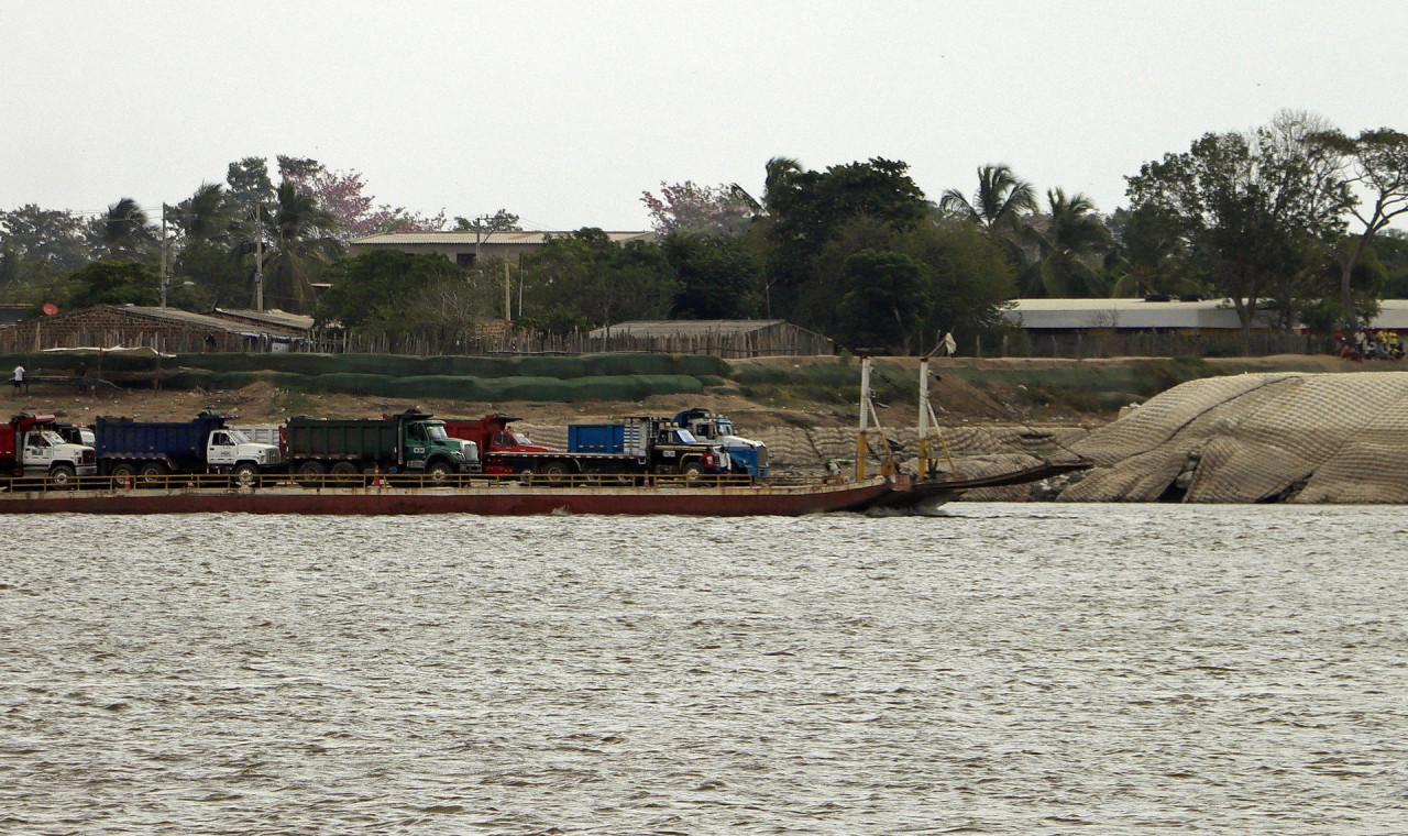 Río Magdalena en Colombia. Foto: EFE