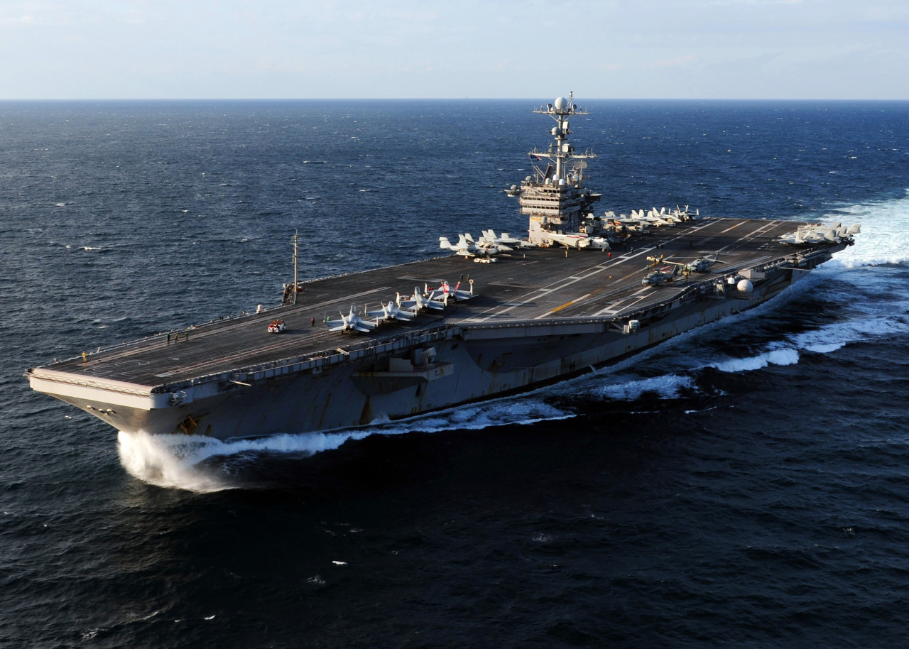 Portaaviones USS George Washington. Foto: Wikipedia