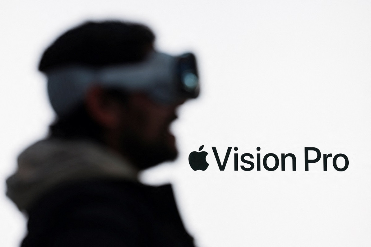 Las gafas Vision Pro de Apple. Foto: Reuters.