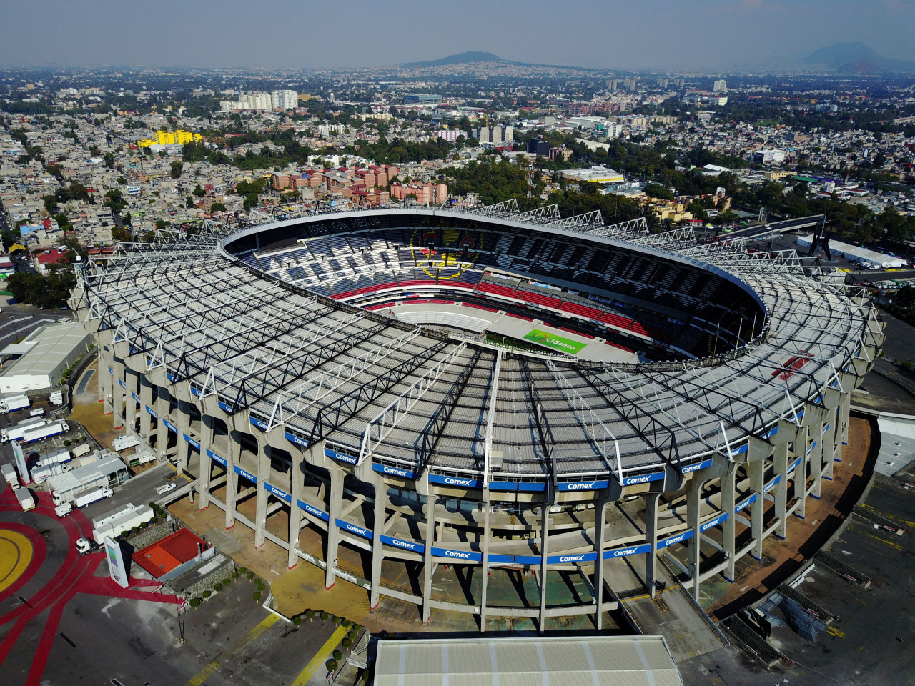 Estadio Azteca. Foto: Reuters