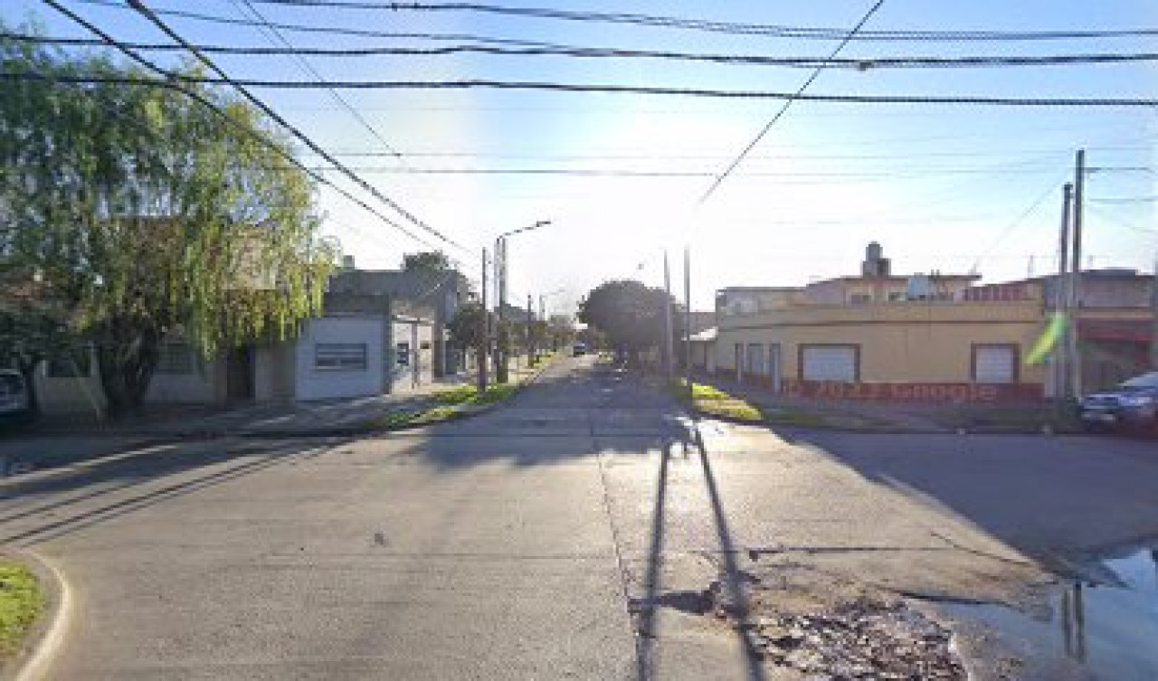 Intersección General Pico y General Guido, donde fueron atacados. Foto: Google Maps.