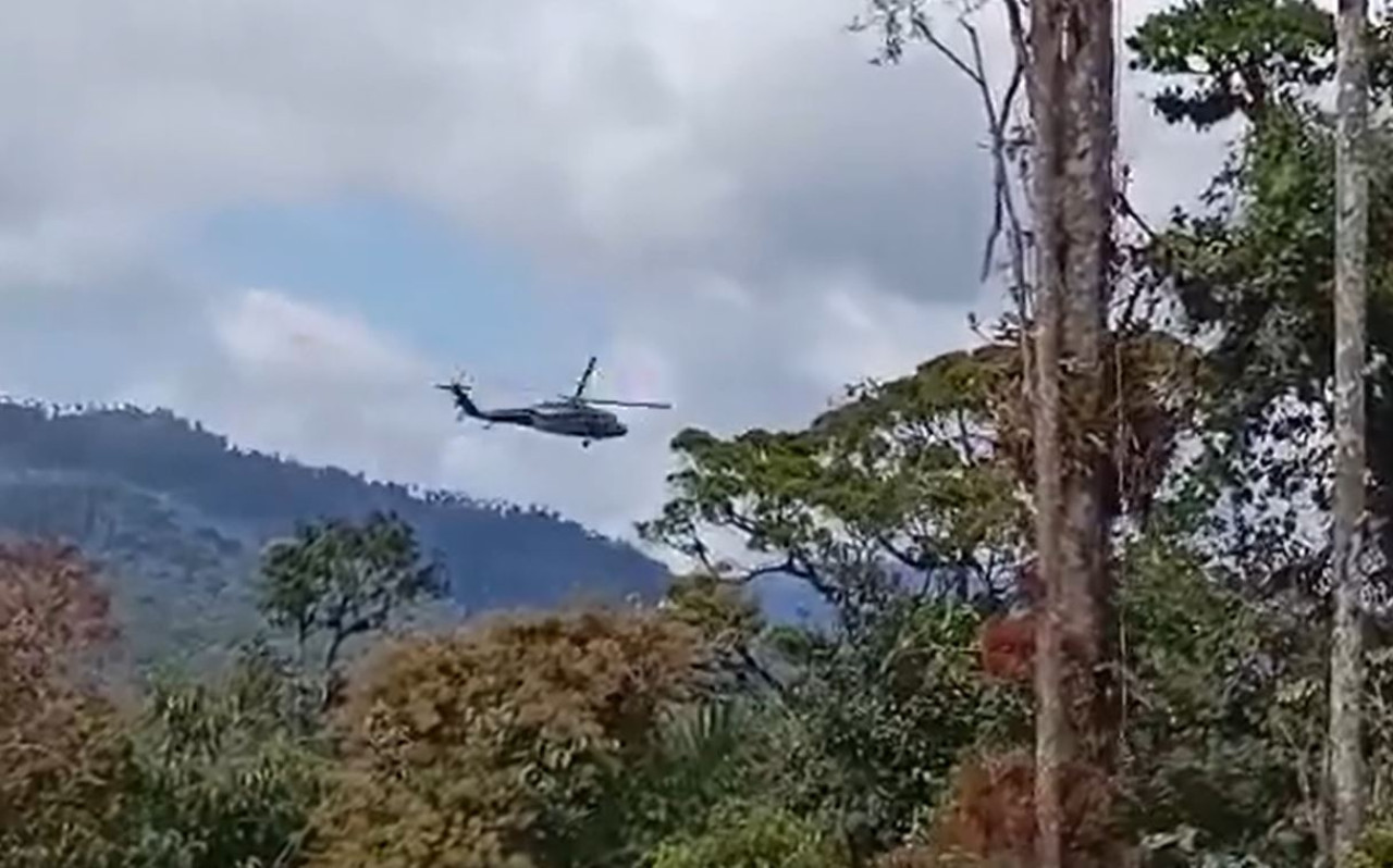 Trágico accidente aéreo en el Darién, la frontera entre Colombia y Panamá. Foto: captura de video.