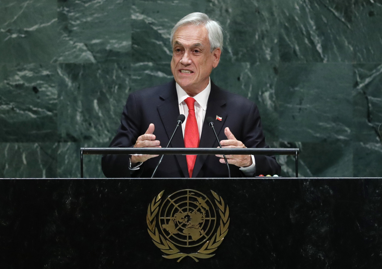 Sebastián Piñera, expresidente de Chile. Foto: Reuters.