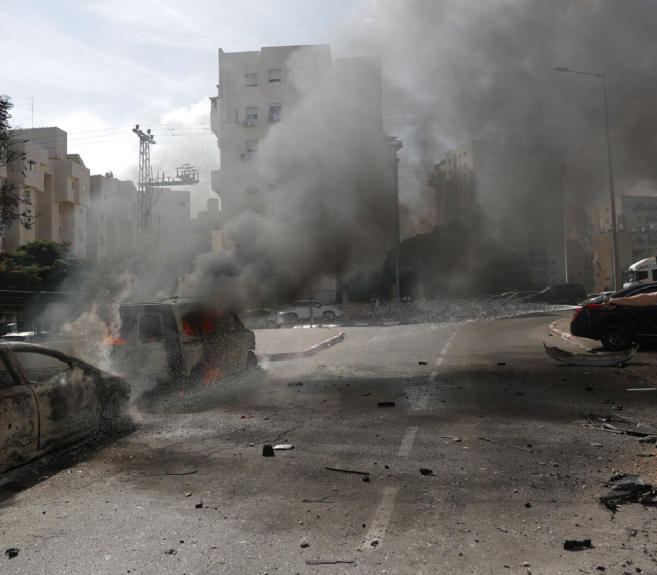 Ataque de Hamás en Israel. Foto: EFE