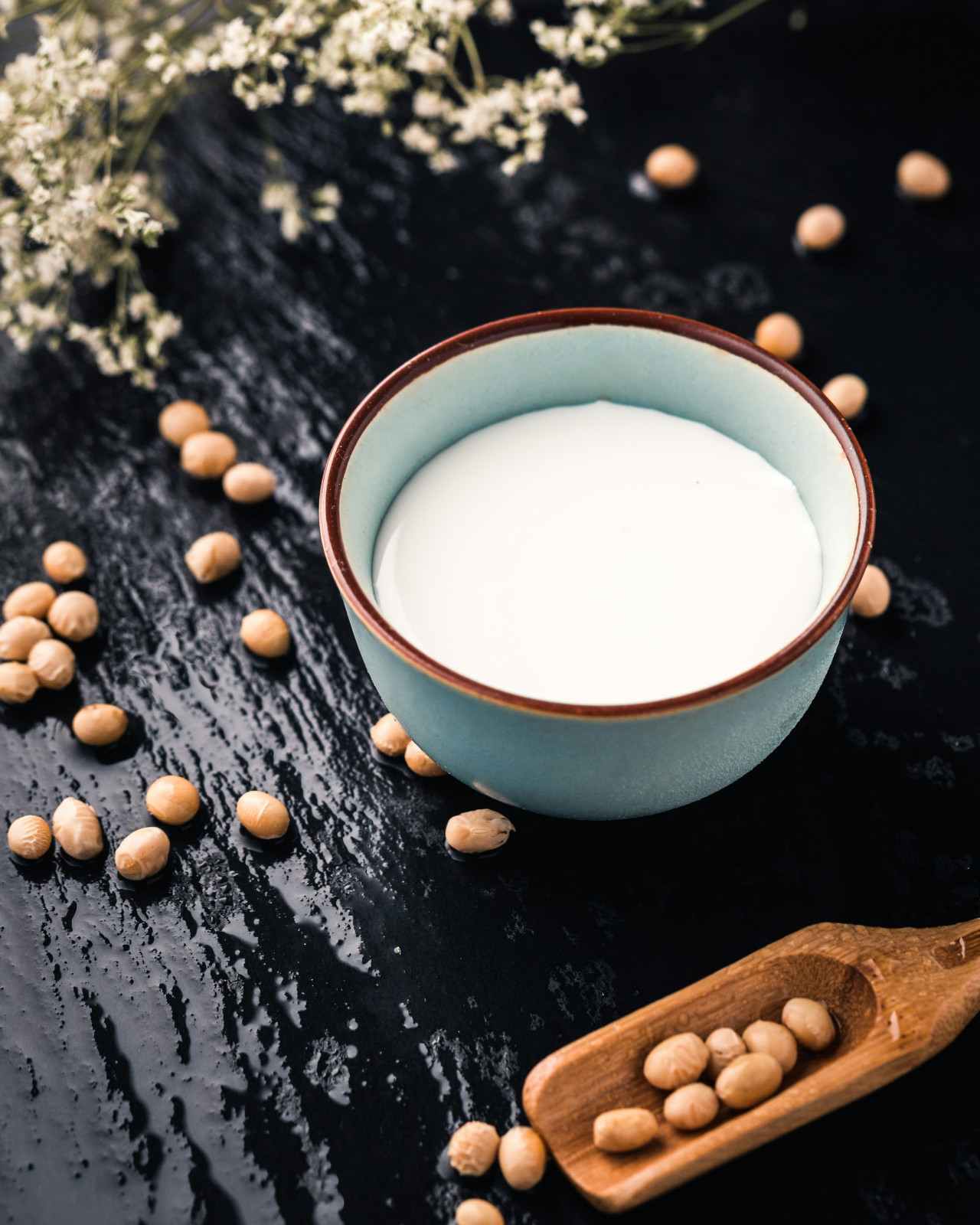 Soja, leche de soja. Foto Unsplash.