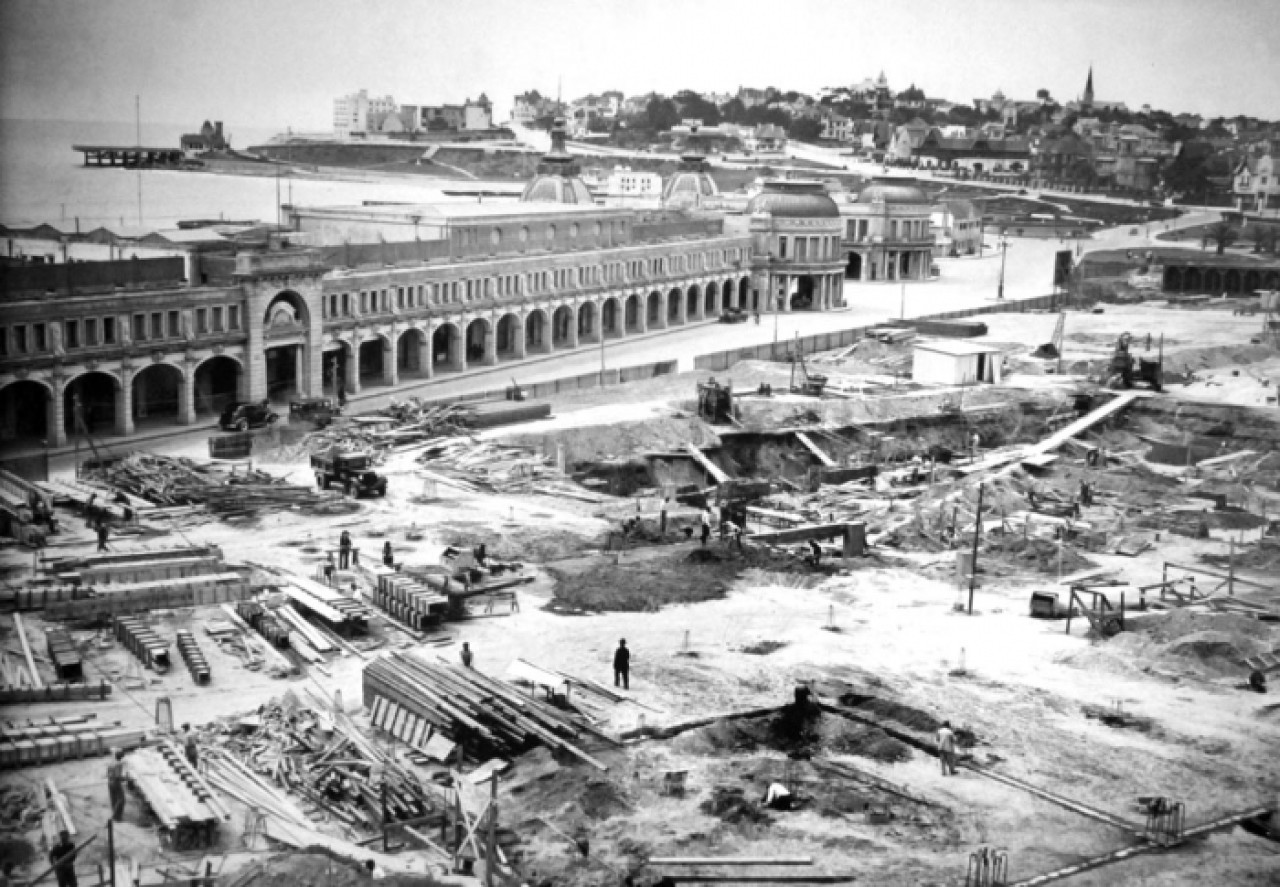 Construcción del Casino Central. Fotos: cultura.gob.ar