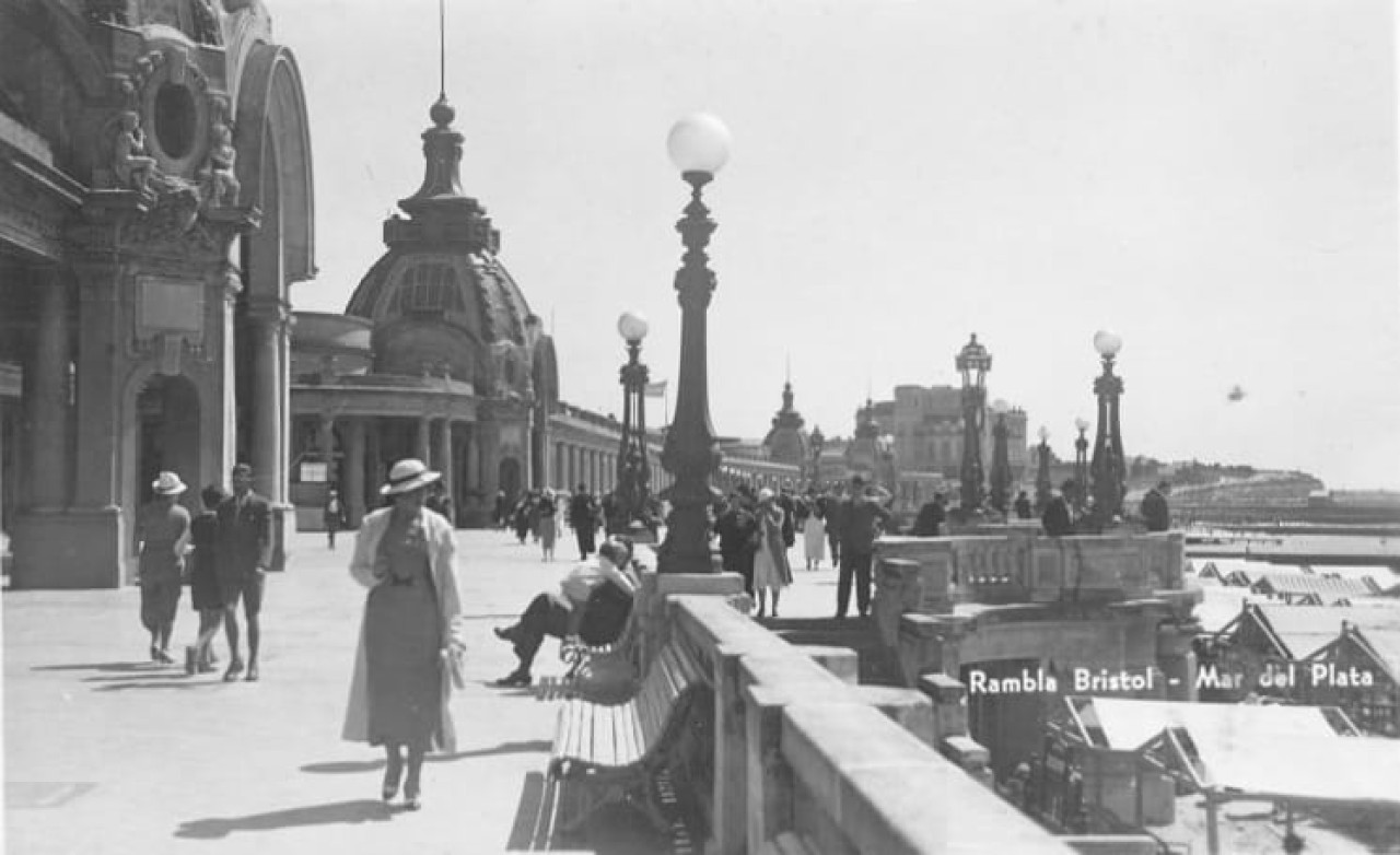 Antigua rambla Bristol. Foto: fotos.antiguas.mdp