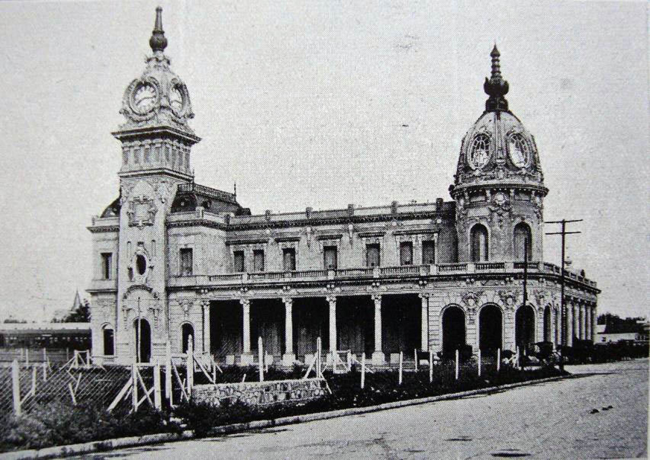 La estación Mar del Plata Sud, inaugurada en 1910. Foto: Wikipedia
