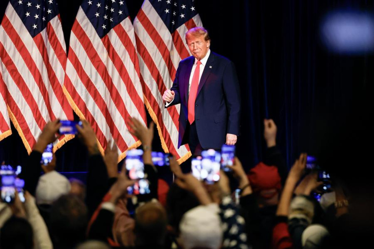 Trump ganó los caucus de Nevada e Islas Vírgenes y se acerca a la nominación republicana para la presidencia  Efe