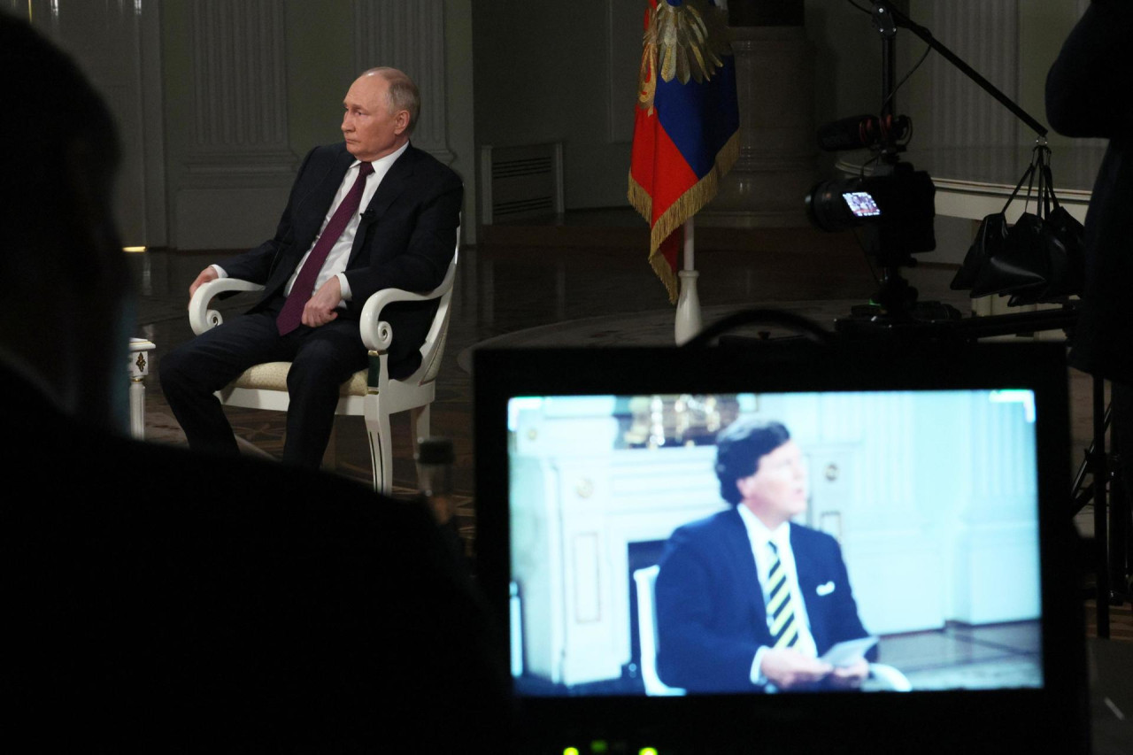 Fuertes declaraciones de Vladimir Putin. Foto: EFE
