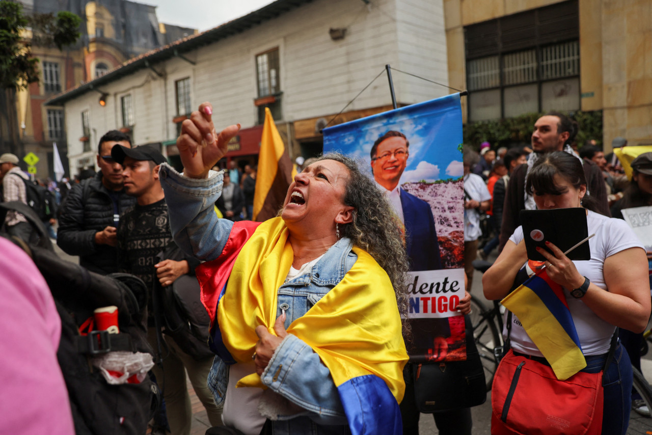 Protestas en Colombia. Foto: Reuters