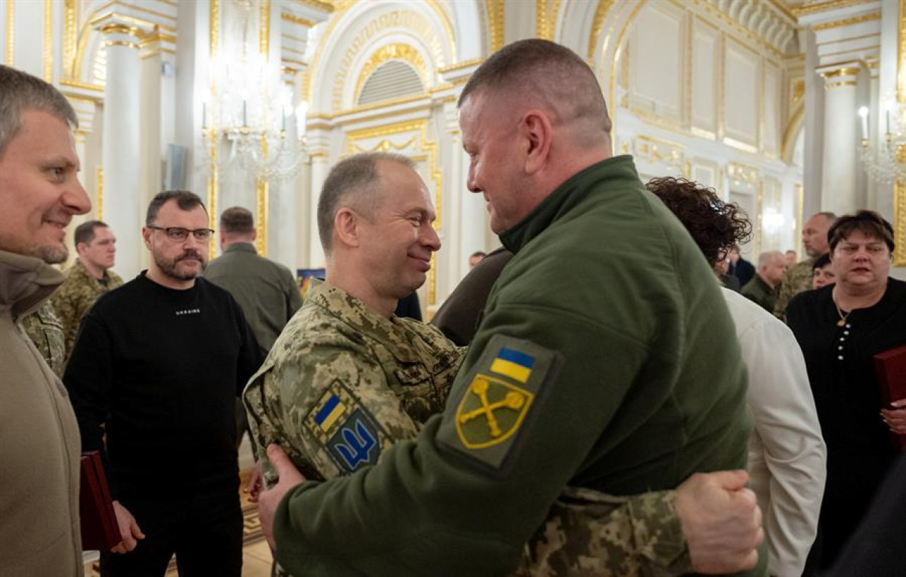 Oleksandr Syrskyi. Foto del Servicio de Prensa Presidencial de Ucrania. Efe