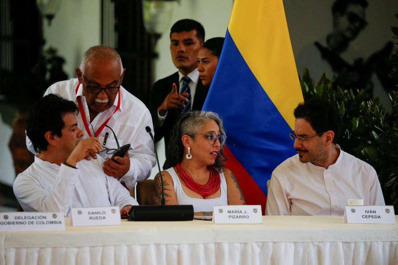 Negociaciones de paz en Colombia, Ejército de Liberación Nacional (ELN). Foto: Reuters.